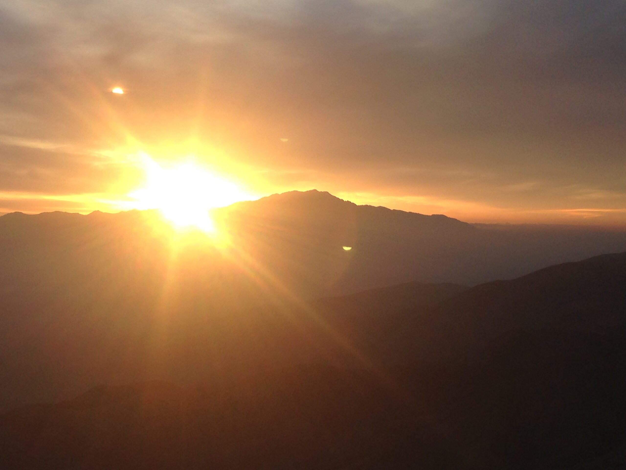 Bondi Outdoor Leadership Mountain Sunset
